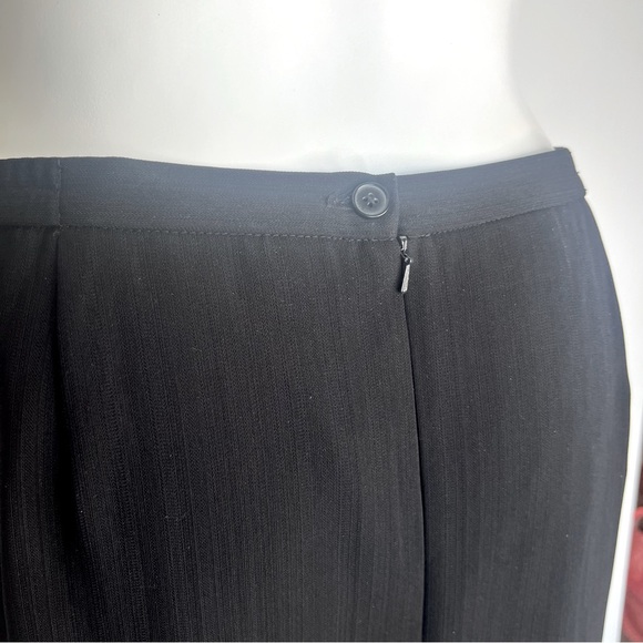 (18) Women’s WORTHINGTON-Black Straight Pencil Skirt Suit Lined one button Zip - Picture 7 of 15
